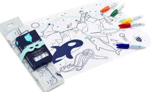 LET83700 Set en silicone Sur la Banquise à colorier