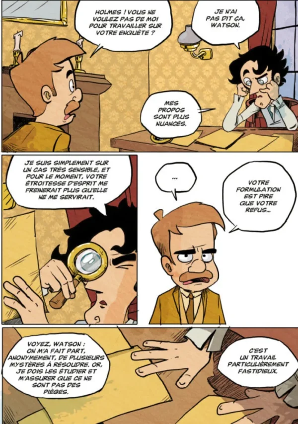 LeT Les enfants Terribles Sherlock Holmes Quatres enquêtes - La BD dont tu es le héros