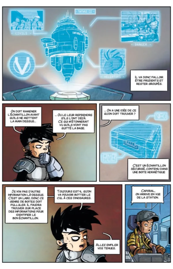 LeT Les enfants Terribles Space Unit - La BD dont tu es le héros