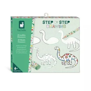 LeT Les enfants Terribles Step By step drawing 20 modeles  dinos