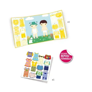 LeT Les enfants Terribles Stickers repositionnables - Les habits