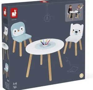 LeT Les enfants Terribles Table et 2 chaises - Banquise