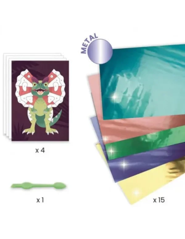 LeT Les enfants Terribles Tableau métalliser Jurassic