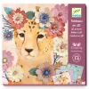 LeT Les enfants Terribles Tableaux en 3D Couronnes de fleurs - Djeco