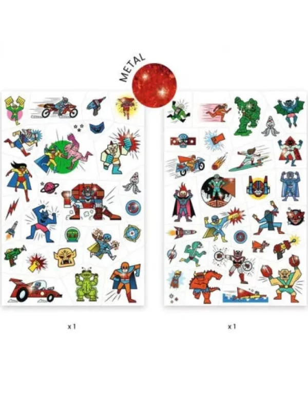 LeT Les enfants Terribles Tatouages - Heroes vs vilains