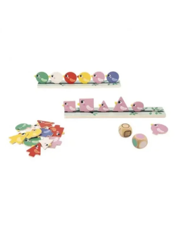 LET83700 Tri des Formes, Couleurs et tailles oiseaux