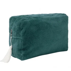LET83700 Trousse de toilette bambou Mix & Match Vert paon- BB&Co