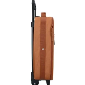 LET83700 Valise a  roulettes - enfants -ours capuccino