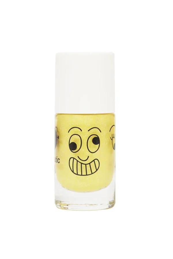 LET83700 Vernis enfant base eau - Lulu  (jaune nacré)