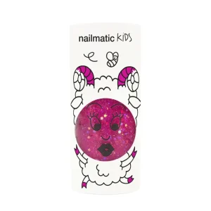 LET83700 Vernis enfant base eau - Sheepy  (framboise transparent pailleté)